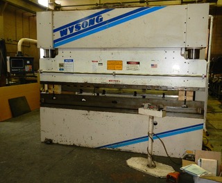 100 TON x 10" WYSONG ... PRESS BRAKE